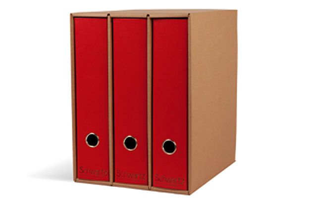3 BINDERS 7CM BOX 