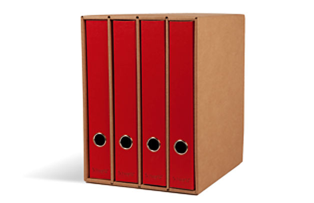CAJA 4 ARCHIVADORES 5CM